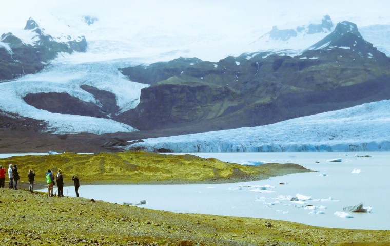 Gletschersee in Island, Jökulsárlón