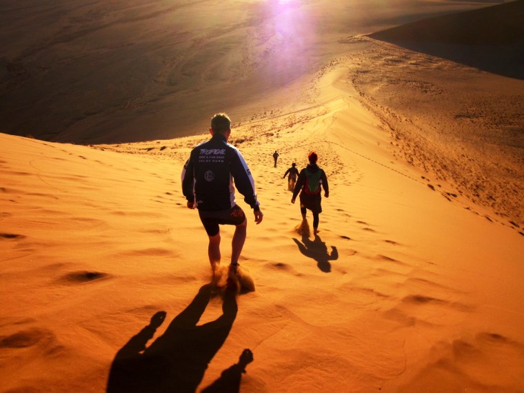 Downhill Race der Bike-Gruppe von Düne 45
